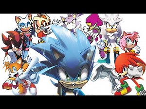 Combining 10 Sonic Characters. The Biggest Sonic Fusion Ever!