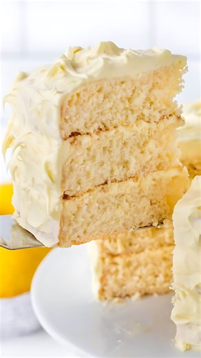 39K views · 682 reactions | This Lemon Cake Recipe is so luscious and fluffy. It's the perfect lemon cake full of lemon flavor, and you are going to love it! https://thestayathomechef.com/lemon-cake/ | The Stay At Home Chef | Facebook