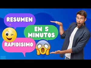✍️​CÓMO hacer un RESUMEN en 5 MINUTOS /😱​ Herramienta RESOOMER