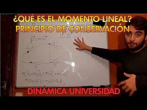 PRINCIPIO DE CONSERVACIÓN DEL MOMENTO LINEAL Y DEFINICIÓN | FÍSICA UNIVERSITARIA | MR PLANCK