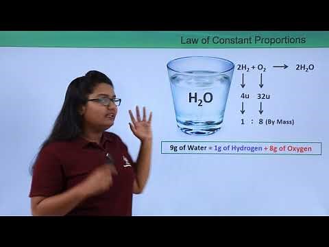 Class 9th – Laws of Chemical Combination | Atoms and Molecules | Tutorials Point