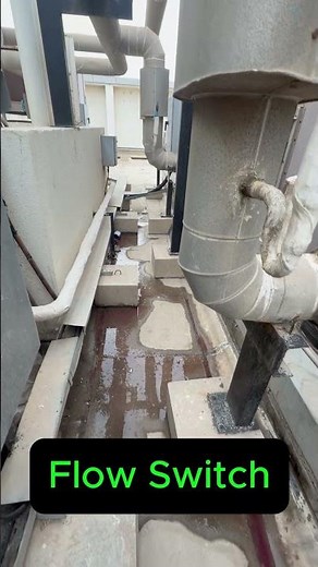 Chilled Water Flow Switch Fault ⚠️ | Replacement in Progress 🔧 #shorts #viral #yt #chiller #carrier
