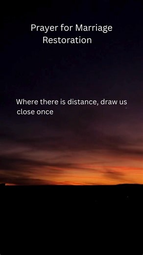 Lift your marriage in prayer with this powerful prayer for restoration and healing. Trust God’s guidance to bring love, forgiveness, and renewed hope into your relationship.#MarriagePrayer #PrayerForMarriage #MarriageRestoration #HealingMarriage #RelationshipPrayer #TrustGod #MarriageHealing Kindly follow us our facebook page and SUBSCRIBE to our Youtube Channel to watch more videos:- www.youtube.com/channel/UCCkDrH5cf3EpdQYdjwA3Rkg | Biblebites365days