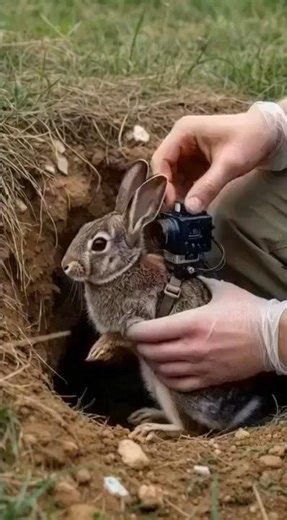Rabbit POV: The Secret Underground City Humans Never See#RabbitColony#SecretAnimalWorld#AnimalLife