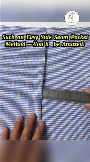 Side Seam Pocket Sewing Tutorial | Quick & Simple