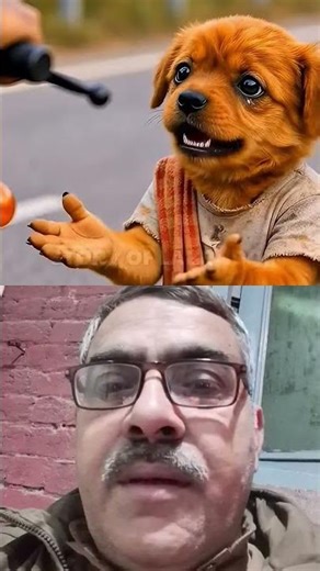 the poor puppy 🐕‍🦺 saved humanity to day #aishorts