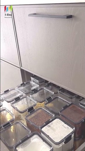 Smart Kitchen Organizer Drawers for Utensils 🍴✨ | Space Saving Kitchen Storage #Shorts