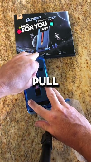 Magic Screen Protector? Actually Magic #NoBubbles #EasyApply