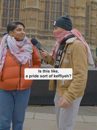 Exploring Queer Identity and Palestine with a Keffiyeh