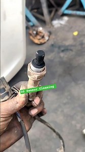 O2 Sensor Cleaning #shorts #automobile #car #oxgyen #sensor #mechanic