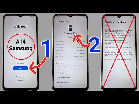 Samsung A14 FRP Bypass Without Pc 2025 Android 13-14 Latest Security 2025✔️TalkBack Not Working