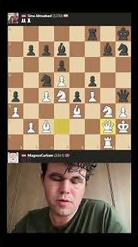 Magnus Carlsen's Precision Ends the Fight Instantly #chess