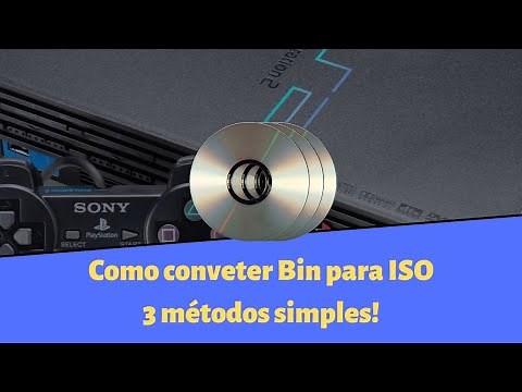 Tutorial PS2 - Converter Bin e Cue (e outros formatos) para ISO e solução para tela branca