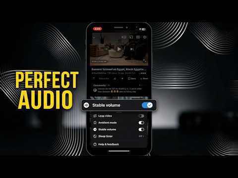How To Enable Stable Volume On The YouTube App (Quick Guide)