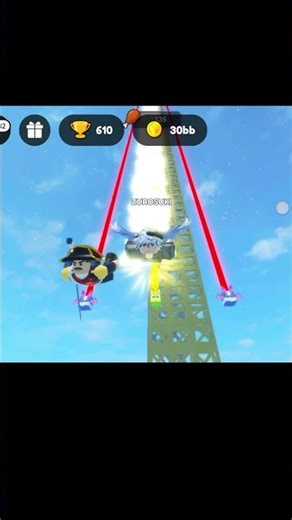 Climb and Jump Tower💀#roblox #skydiving #sky #tower