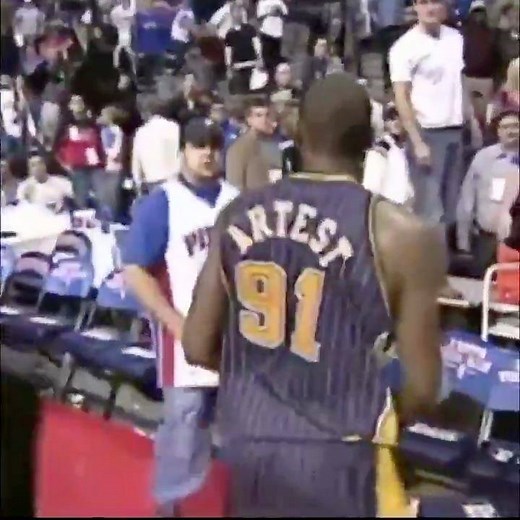16 years ago today, Turtle tried to fight Ron Artest! 👀 Jermaine O’Neal’s slide punch For the people who didn’t get the joke, it’s not really actor Jerry Ferrara | Ballislife