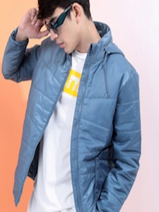 Buy HIGHLANDER Men Blue Puffer Jacket -  - Apparel for Men