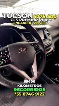 HYUNDAI TUCSON GLS PREMIUM 2018, a tratar o desde el 20% de enganche, #hyundai #tucson #vseccion