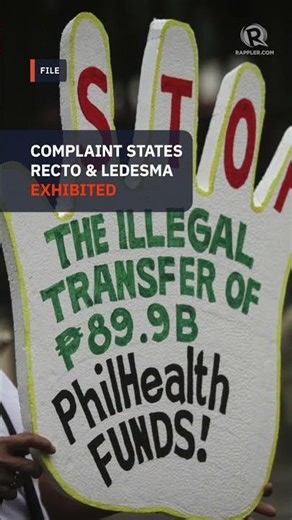Recto, Ledesma face plunder, graft complaints over PhilHealth fund transfer