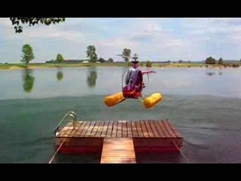 Moquito XE Helicopter flying (PART 2) - FullFlap.TV 22ndJuly09