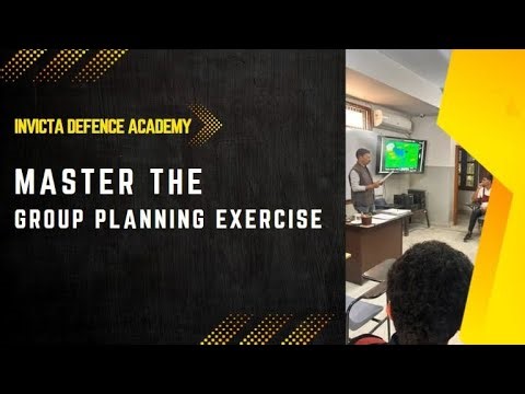 Master the Group planning Exercise....