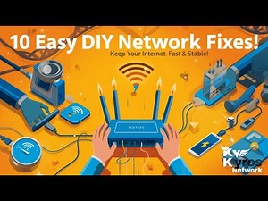 10 Simple Network Fixes Anyone Can Do (No Tools Needed)