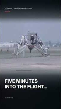 Neil Armstrong Had to Eject From This....😳