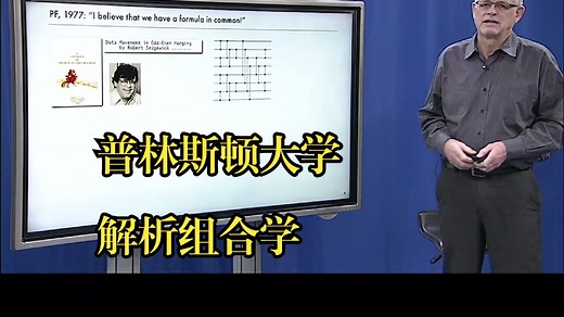 普林斯顿大学《解析组合学|Analytic Combinatorics》中英字幕_哔哩哔哩_bilibili