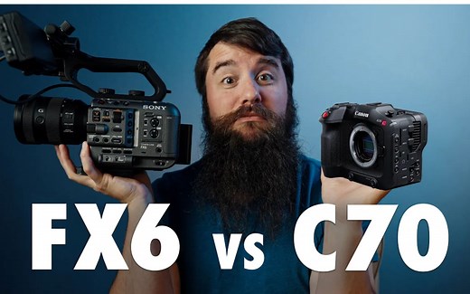 佳能C70 VS 索尼FX6， 强强对话