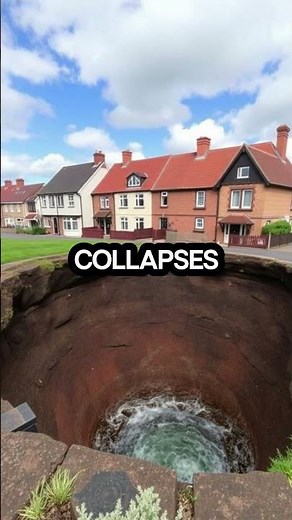 The Terrifying Science Behind Sinkholes | Explained #facts #travel #geography #earth #geology