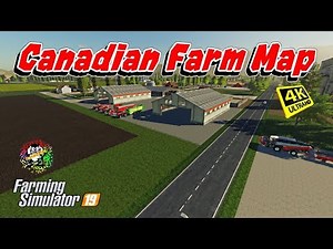 Farming Simulator 19 Maps Canadian Farm Map in 4K Resolution