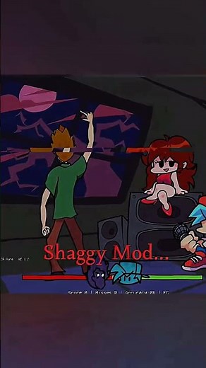 FNF Shaggy Mod 👾 | #fnf #shorts #short #youtube #edit #like #shaggy #mod #subscribe