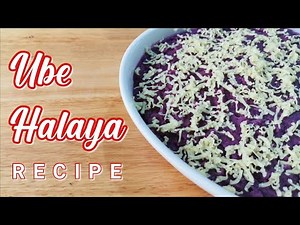 UBE Halaya || Filipino Dessert Recipe