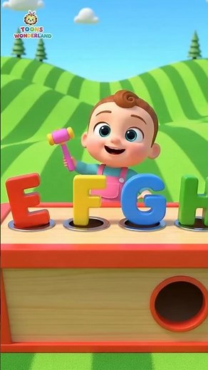 ABC Song for Kids (E-H) | Cartoon Videos | Nursery Rhymes & Kids Songs #abcd #shorts #abc #cartoon