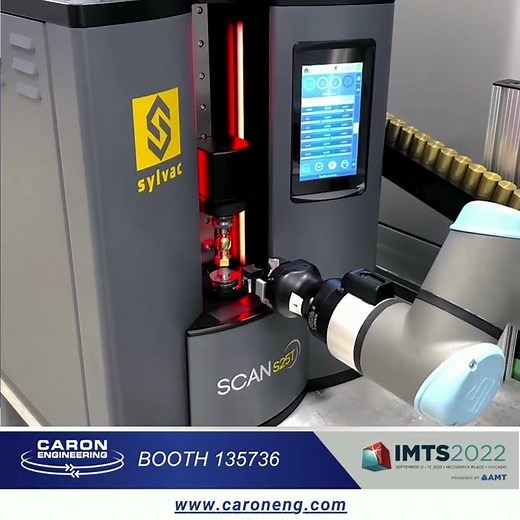 IMTS 2022 Machining Demo - AutoComp with Sylvac Scan S25T