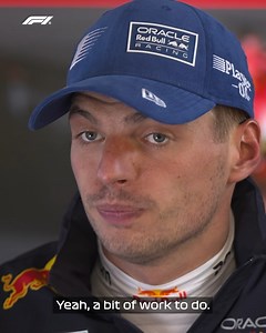 334K views · 3.1K reactions | "Too slow. Simple as that."  Max feels there is plenty to be found for Red Bull this weekend  | F1 | Facebook