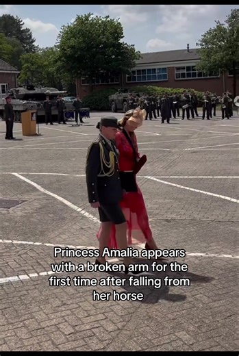 Princess Amalia Shows Strength After Horse Riding Injury