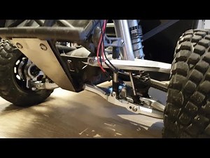 Traxxas UDR aluminum front lower arms and C hubs (pt 12)