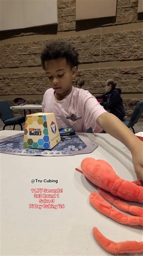 11.77 Seconds! 3x3 R1,S3 PDCC '26 #fyp #shorts #speedcubeshop #viral #trending #share #clips #fun