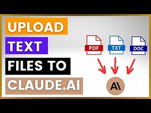 How To Upload Text Files To Claude AI?