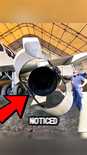 How Airplane Thrust Reversers Work 🤯#youtubeshorts