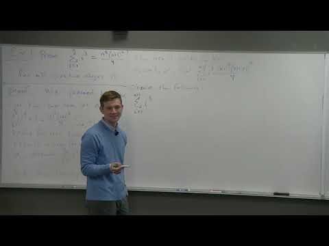 Proof, Set Theory, and Logic - Mathematical Induction (Part 2) & Sets and Subsets (Part 1)