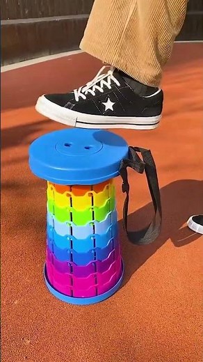 Folding Telescopic Stool – Portable Retractable Seat for Travel & Outdoors