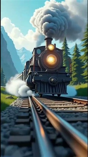 Vintage Train Aesthetic | 4K Shorts 🚂🔥 #shorts #train #cinematic