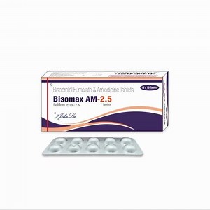 Bisoprolol Fumarate Ip 2.5 Mg   Amlodipine Ip 5 Mg Bisomax Am 2.5