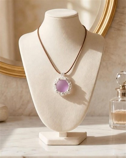 Make This Stunning Twilight Wisteria Pendant