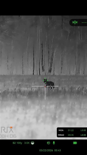 Nice solo triple from last night #foxpro #mfk #rix #dbh #thermal #coyotehunting #hunting #tbac #6arc