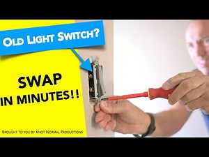 How-To Upgrade Your Light Switches | DIY with Kevin