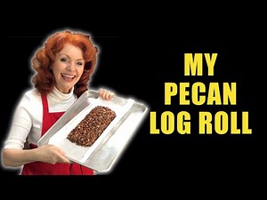 My Pecan Log Roll #healthypecanroll #healthydessert #medjooldatesrecipe
