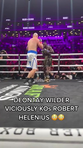 Deontay Wilder Knockout vs Robert Helenius